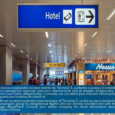 Tryp By Wyndham Sao Paulo Airport - Hotel De Transito Terminal 3 -Lado Ar - Area Restrita A Passageiros Ja Embarcados - Piso 1 Гуарульос Екстериор снимка