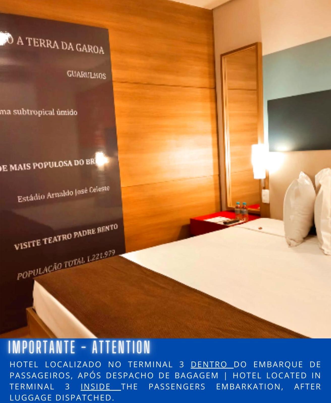 Tryp By Wyndham Sao Paulo Airport - Hotel De Transito Terminal 3 -Lado Ar - Area Restrita A Passageiros Ja Embarcados - Piso 1 Гуарульос Екстериор снимка