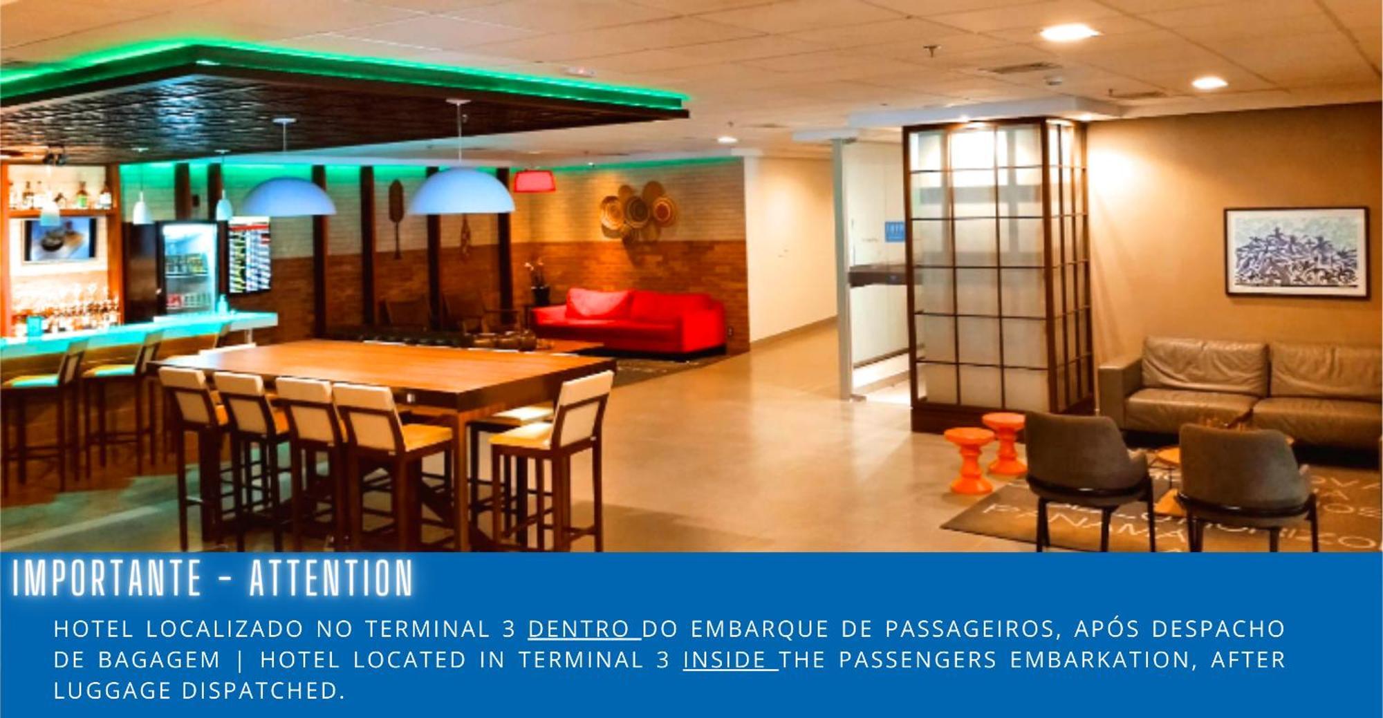Tryp By Wyndham Sao Paulo Airport - Hotel De Transito Terminal 3 -Lado Ar - Area Restrita A Passageiros Ja Embarcados - Piso 1 Гуарульос Екстериор снимка