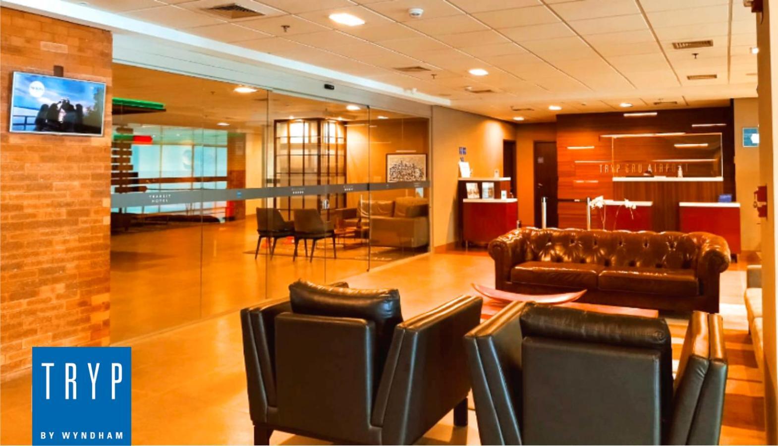 Tryp By Wyndham Sao Paulo Airport - Hotel De Transito Terminal 3 -Lado Ar - Area Restrita A Passageiros Ja Embarcados - Piso 1 Гуарульос Екстериор снимка