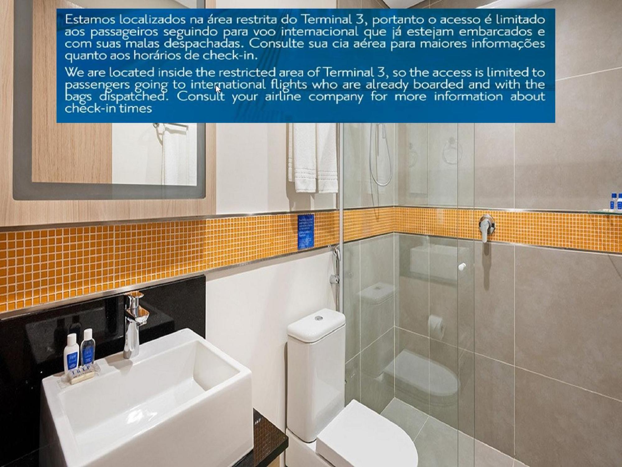 Tryp By Wyndham Sao Paulo Airport - Hotel De Transito Terminal 3 -Lado Ar - Area Restrita A Passageiros Ja Embarcados - Piso 1 Гуарульос Екстериор снимка