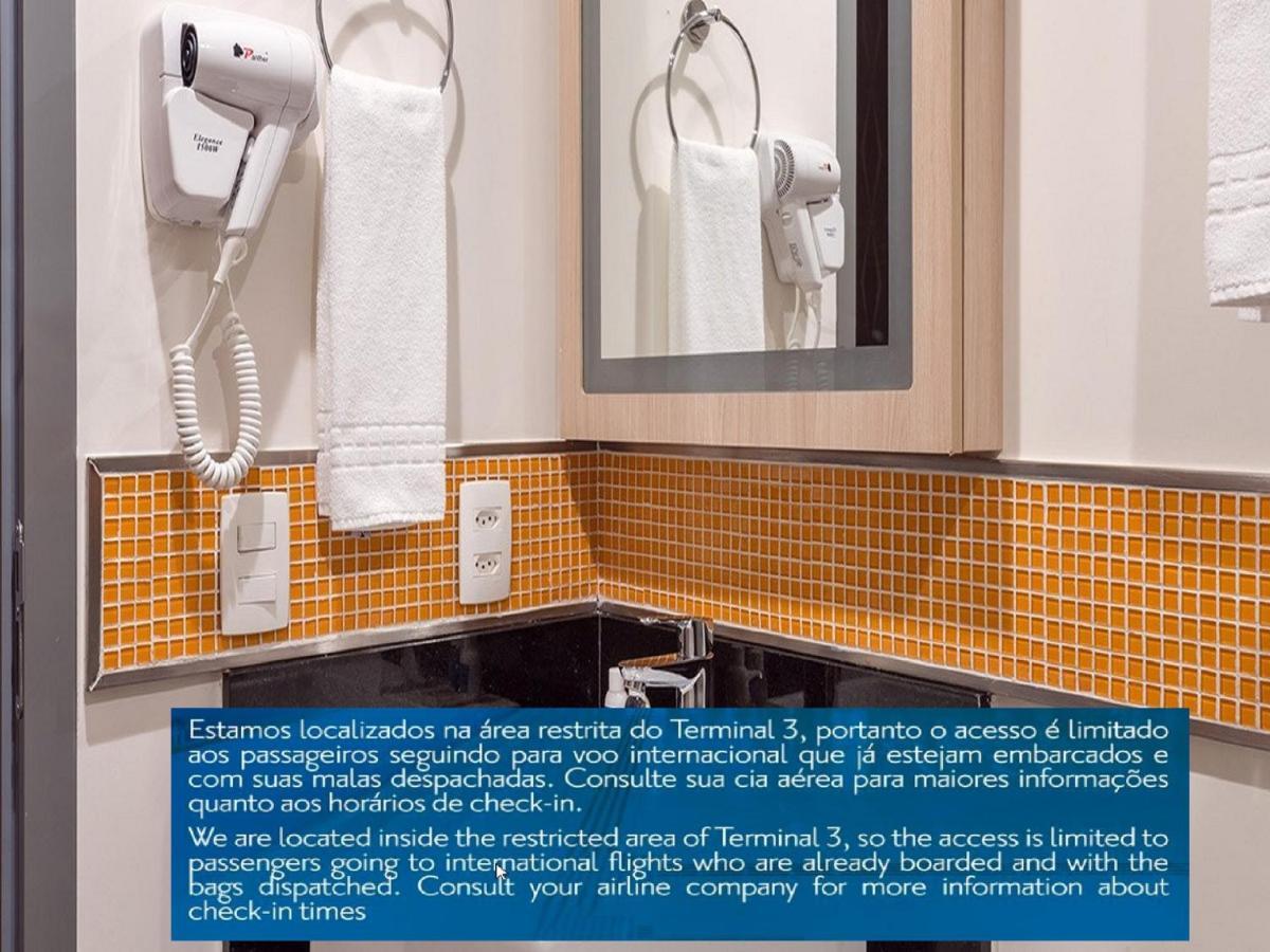Tryp By Wyndham Sao Paulo Airport - Hotel De Transito Terminal 3 -Lado Ar - Area Restrita A Passageiros Ja Embarcados - Piso 1 Гуарульос Екстериор снимка