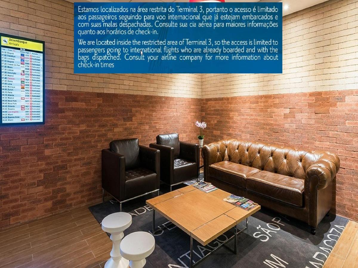 Tryp By Wyndham Sao Paulo Airport - Hotel De Transito Terminal 3 -Lado Ar - Area Restrita A Passageiros Ja Embarcados - Piso 1 Гуарульос Екстериор снимка