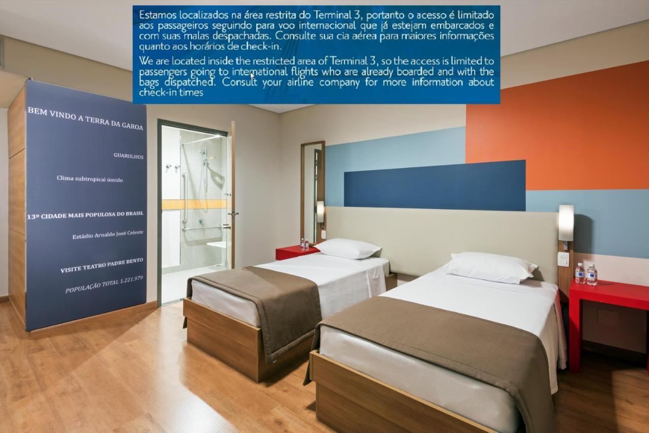 Tryp By Wyndham Sao Paulo Airport - Hotel De Transito Terminal 3 -Lado Ar - Area Restrita A Passageiros Ja Embarcados - Piso 1 Гуарульос Екстериор снимка